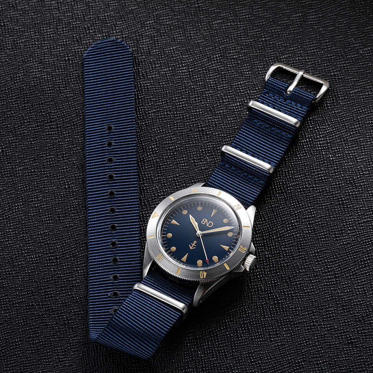 BND’s new Neo-Vintage Diver Blue